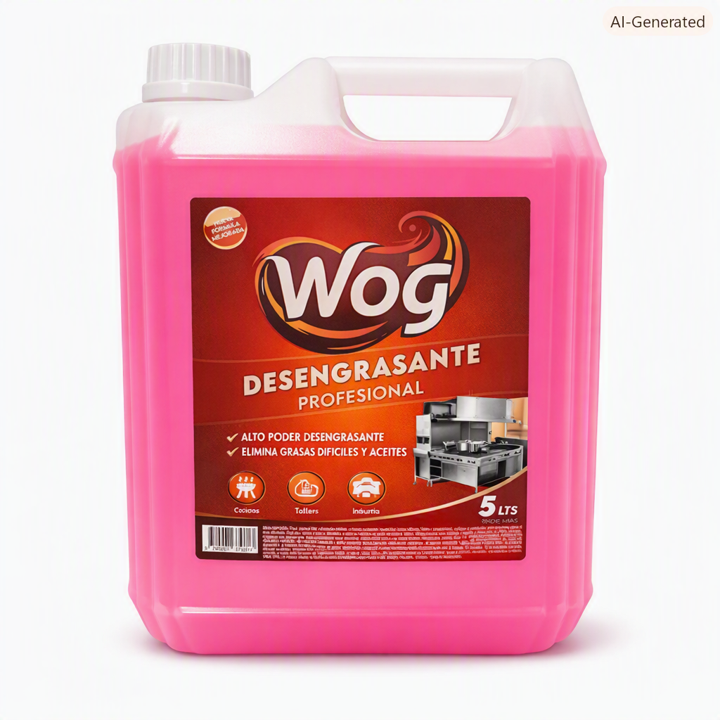 DESENGRASANTE COCINA WOG 5 LTS